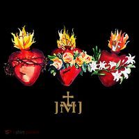 Three Sacred Hearts Of Jesus Mary Joseph Jmj Catholic Coffee Mug thumb 5