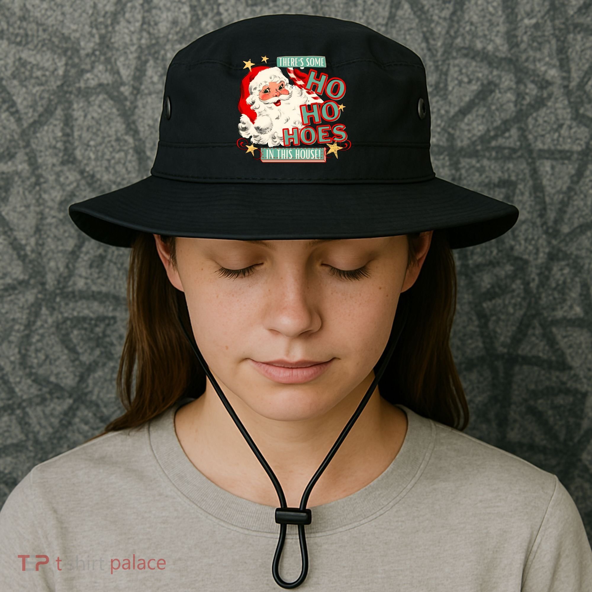 There's Some Ho Ho Hoes In This House Xmas Bucket Hat