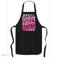 Teaching Sweet Hearts Cute Valentines Day Teacher Apron thumb 0