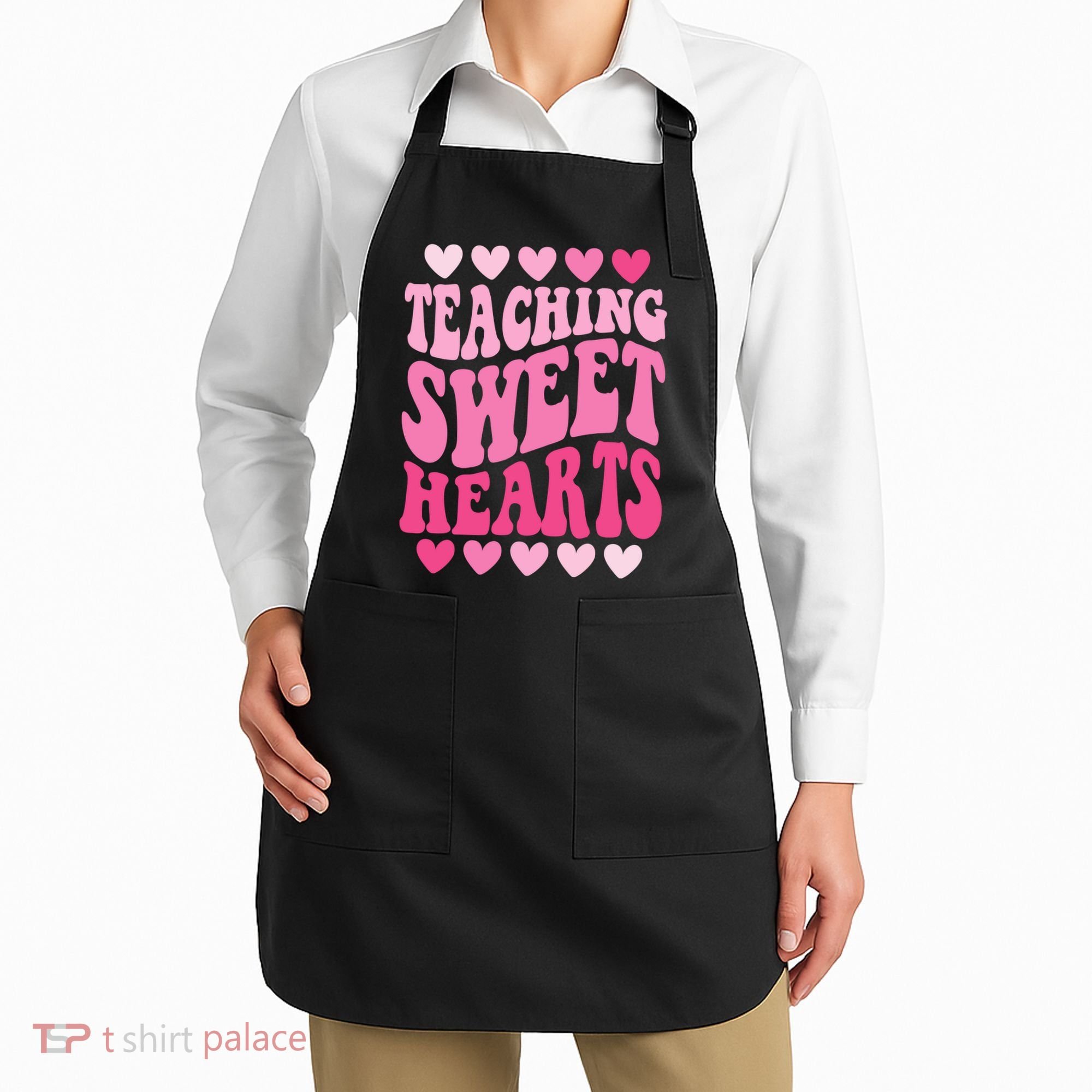 Teaching Sweet Hearts Cute Valentines Day Teacher Apron