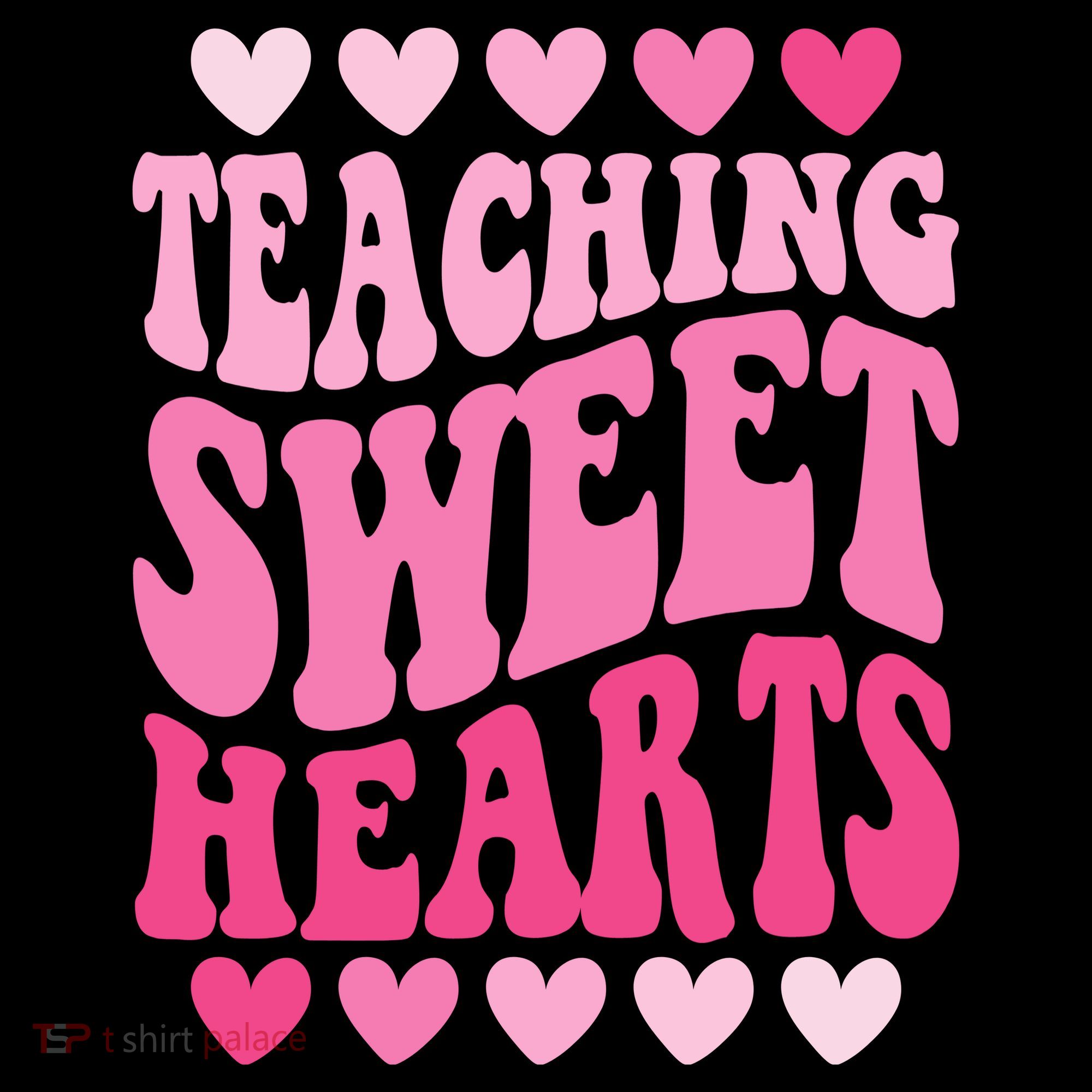Teaching Sweet Hearts Cute Valentines Day Teacher Women's Hoodie