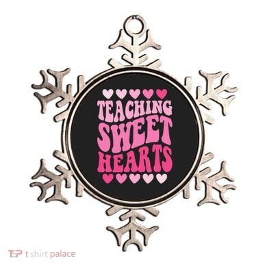 Teaching Sweet Hearts Cute Valentines Day Teacher Ornament