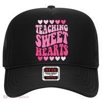 Teaching Sweet Hearts Cute Valentines Day Teacher Hat thumb 0