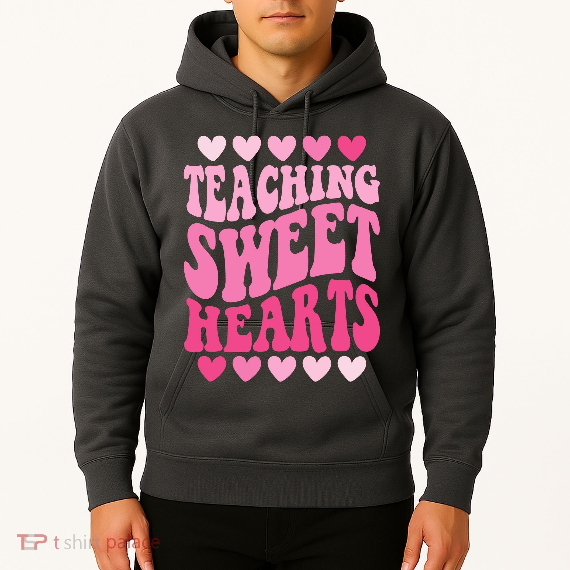 Teaching Sweet Hearts Cute Valentines Day Teacher Hoodie