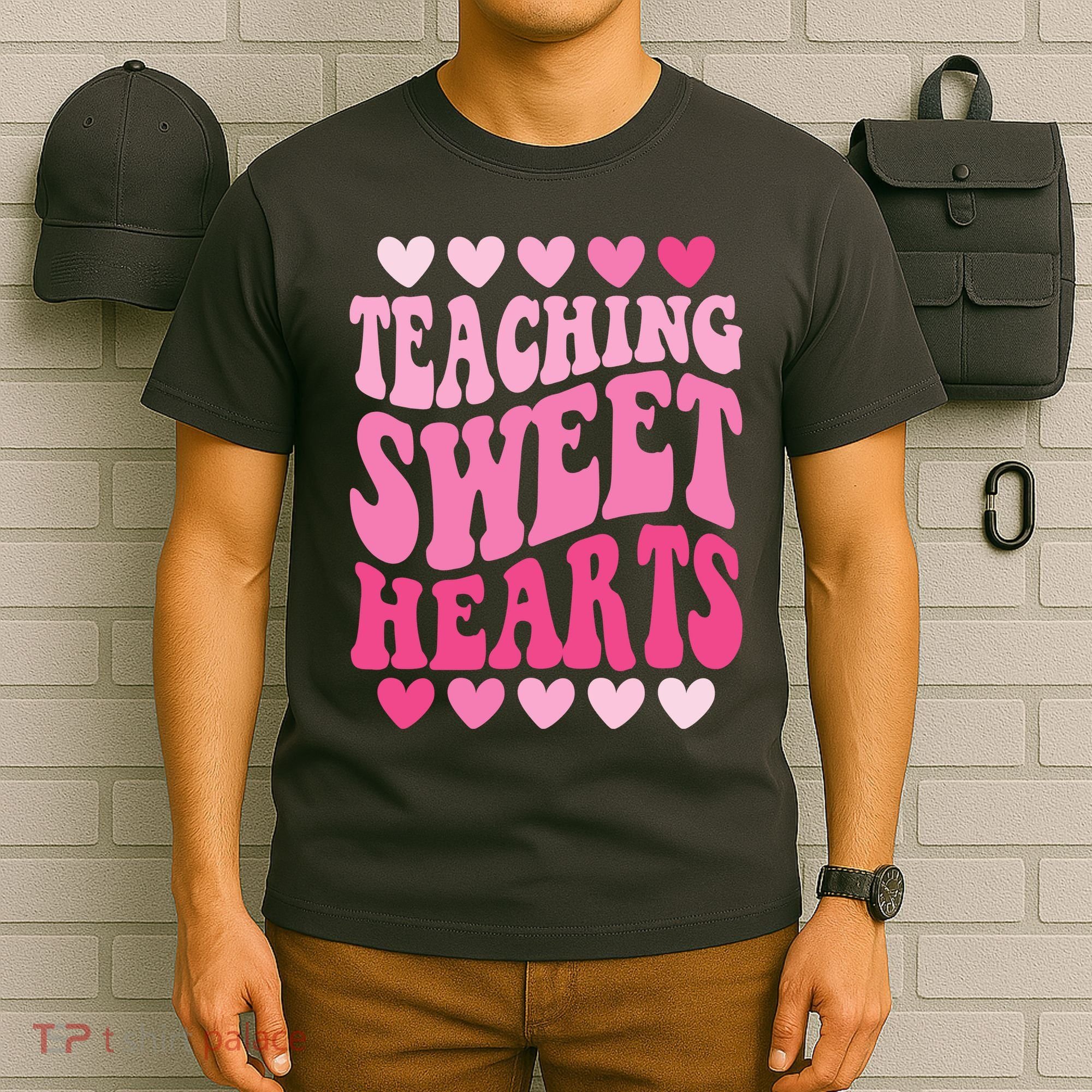 Teaching Sweet Hearts Cute Valentines Day Teacher T-Shirt