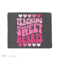 Teaching Sweet Hearts Cute Valentines Day Teacher Mousepad thumb 0
