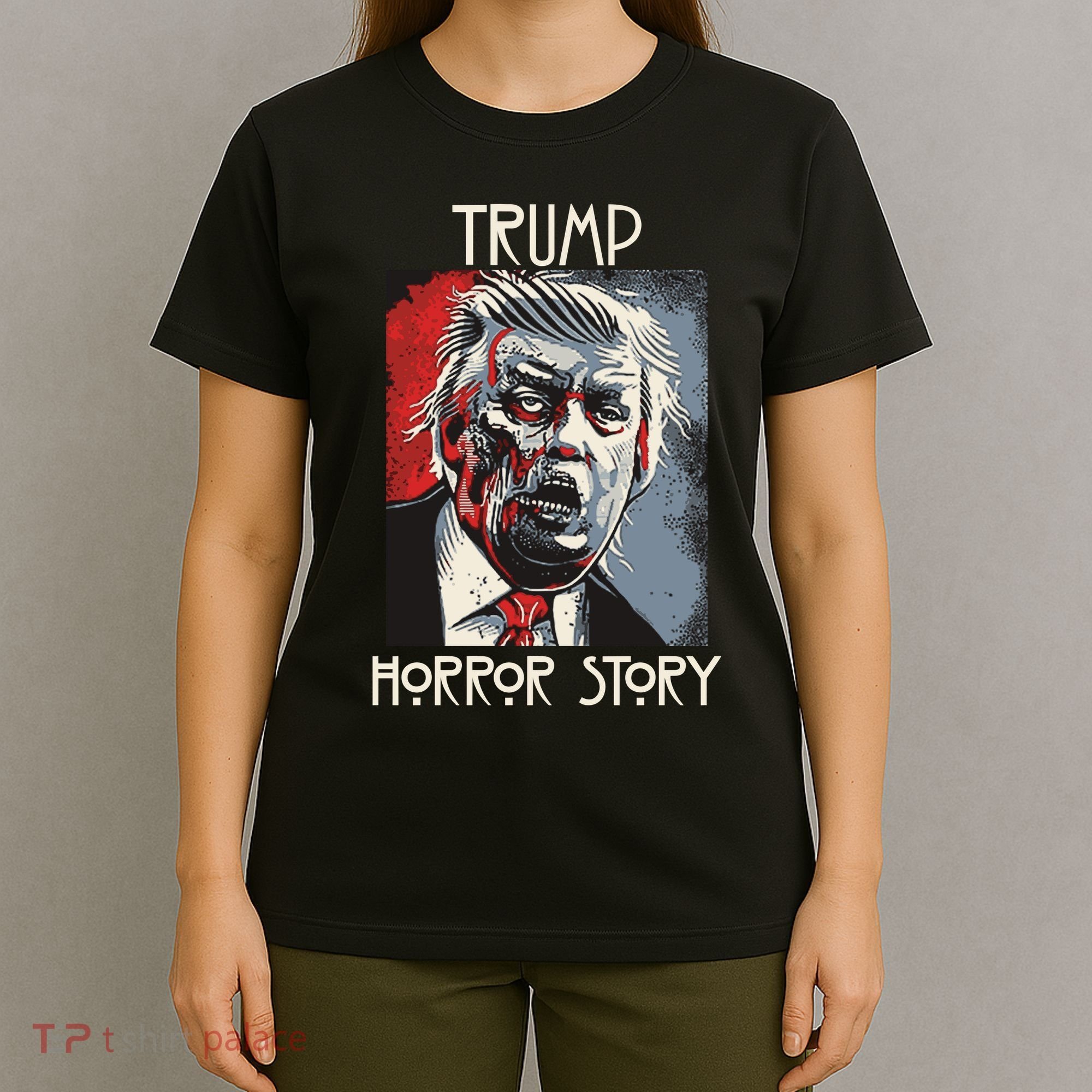 American Trump Horror Horror Story 2016 Zombie Election T-Shirt