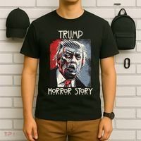 American Trump Horror Horror Story 2016 Zombie Election T-Shirt thumb 6
