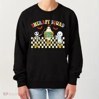 Therapy Squad Halloween Slp Ot Pt Team Women's Sweatshirt thumb 0
