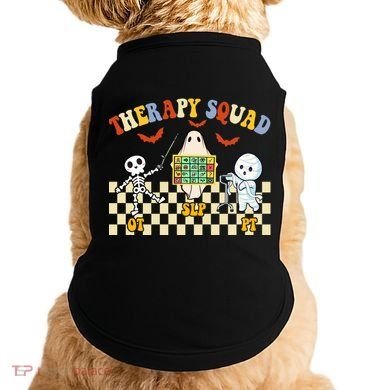 Therapy Squad Halloween Slp Ot Pt Team Doggie Tank