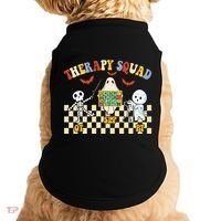 Therapy Squad Halloween Slp Ot Pt Team Doggie Tank thumb 0