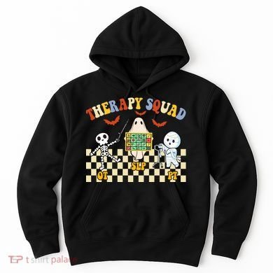 Therapy Squad Halloween Slp Ot Pt Team Hoodie