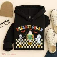 Therapy Squad Halloween Slp Ot Pt Team Hoodie thumb 4