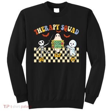 Therapy Squad Halloween Slp Ot Pt Team Sweatshirt