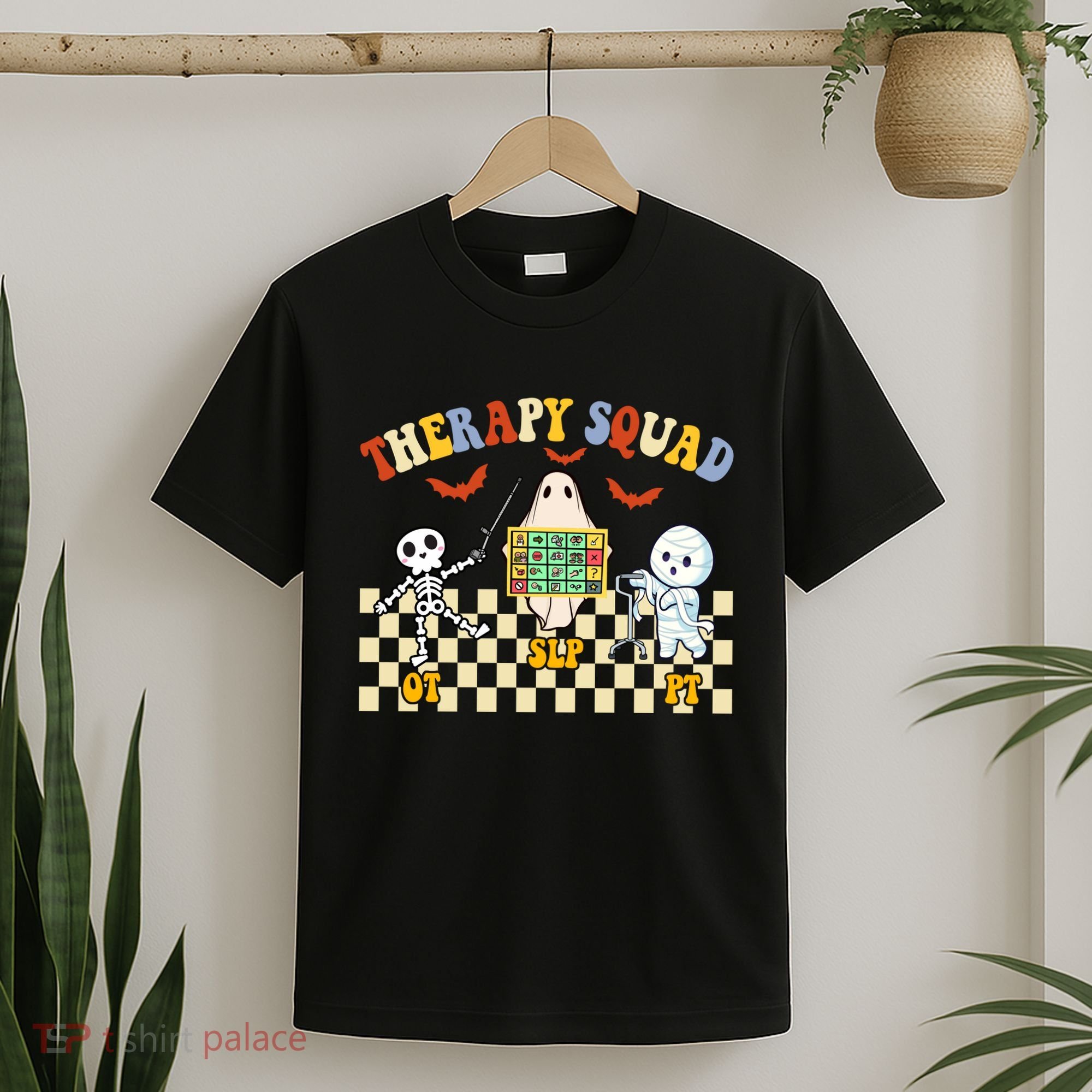 Therapy Squad Halloween Slp Ot Pt Team T-Shirt
