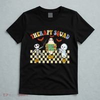 Therapy Squad Halloween Slp Ot Pt Team T-Shirt thumb 5