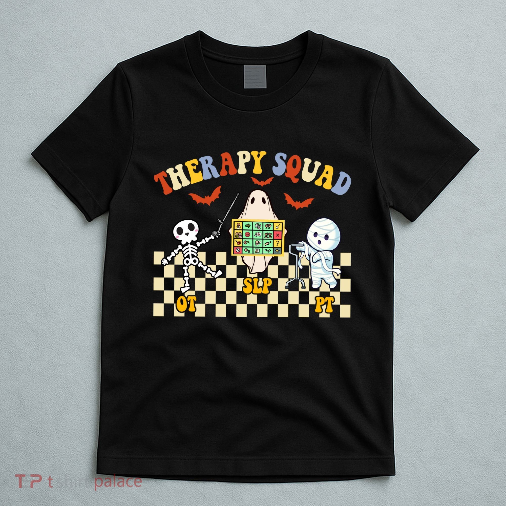 Therapy Squad Halloween Slp Ot Pt Team T-Shirt