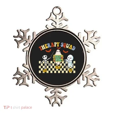 Therapy Squad Halloween Slp Ot Pt Team Ornament