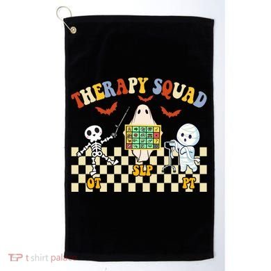 Therapy Squad Halloween Slp Ot Pt Team Golf Towel