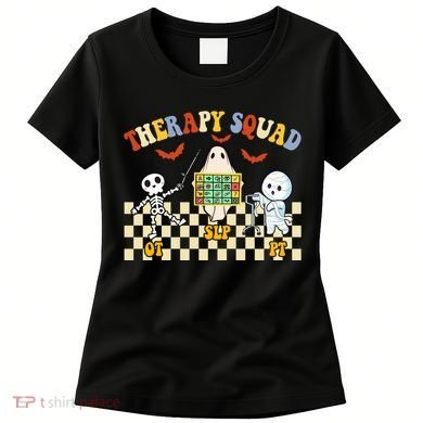 Therapy Squad Halloween Slp Ot Pt Team Women's T-Shirt