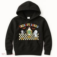 Therapy Squad Halloween Slp Ot Pt Team Kids Hoodie thumb 0