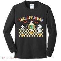 Therapy Squad Halloween Slp Ot Pt Team Kids Long Sleeve Shirt thumb 0