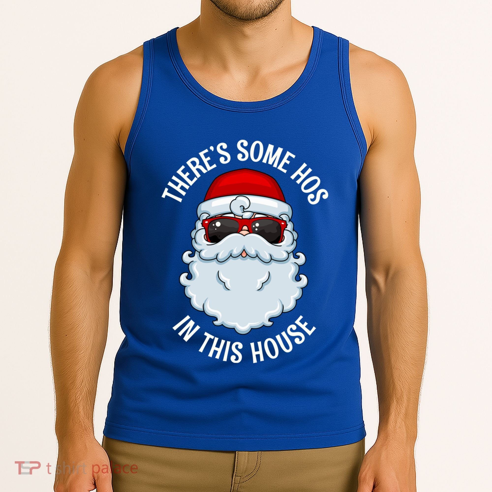 ThereS Some Ho Ho HoS In This House Funny Gift Tank Top