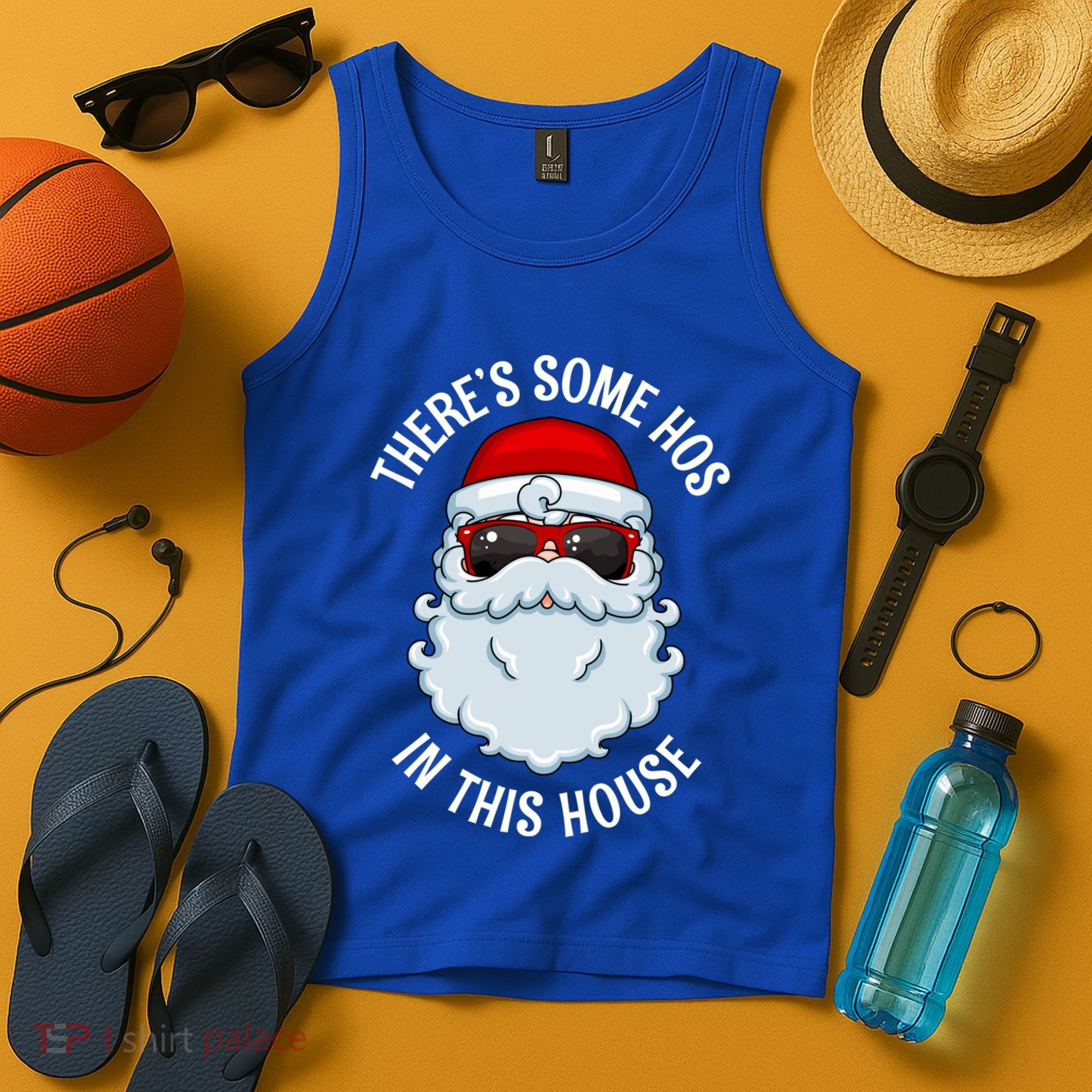 ThereS Some Ho Ho HoS In This House Funny Gift Tank Top