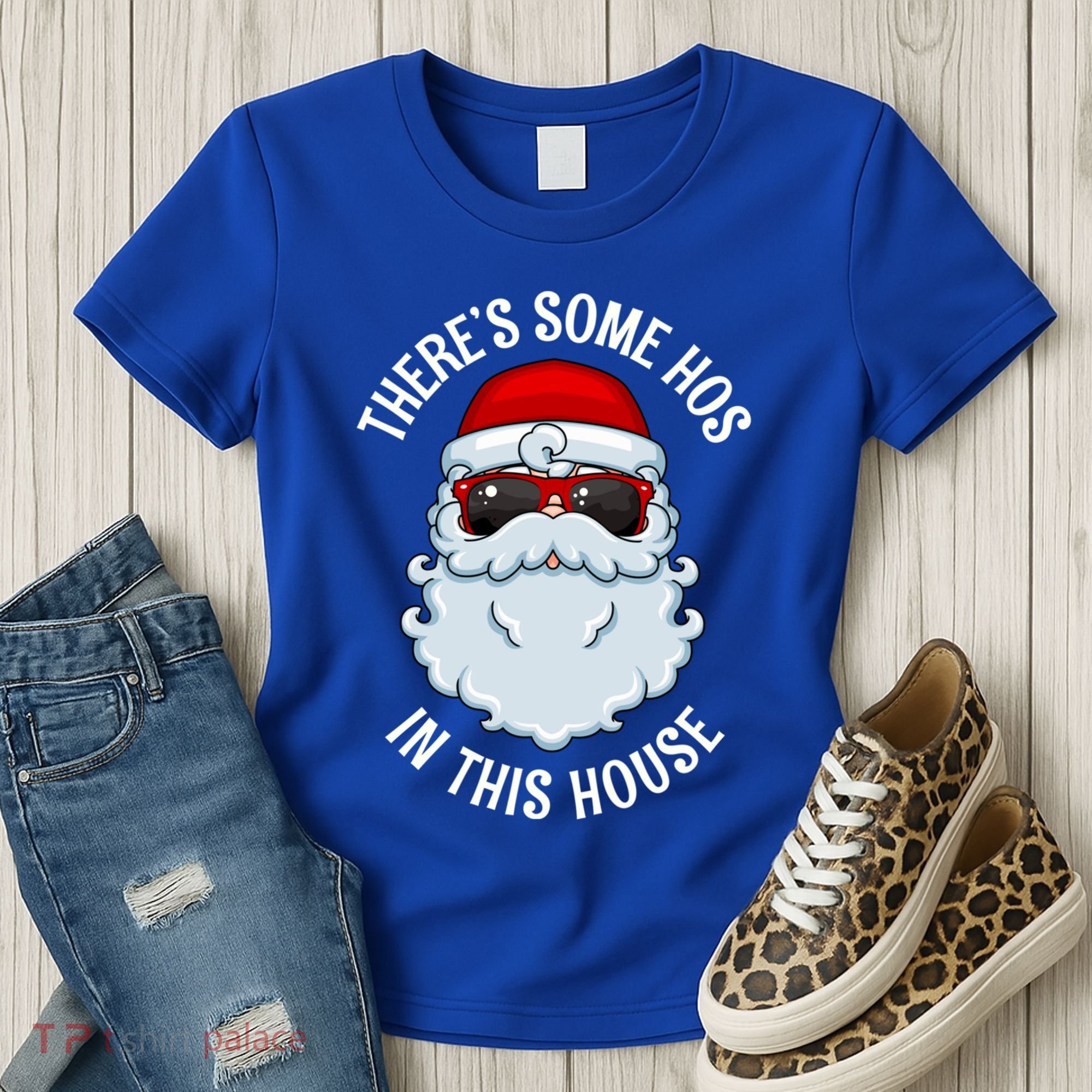ThereS Some Ho Ho HoS In This House Funny Gift Women's T-Shirt