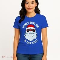 ThereS Some Ho Ho HoS In This House Funny Gift Women's T-Shirt thumb 4