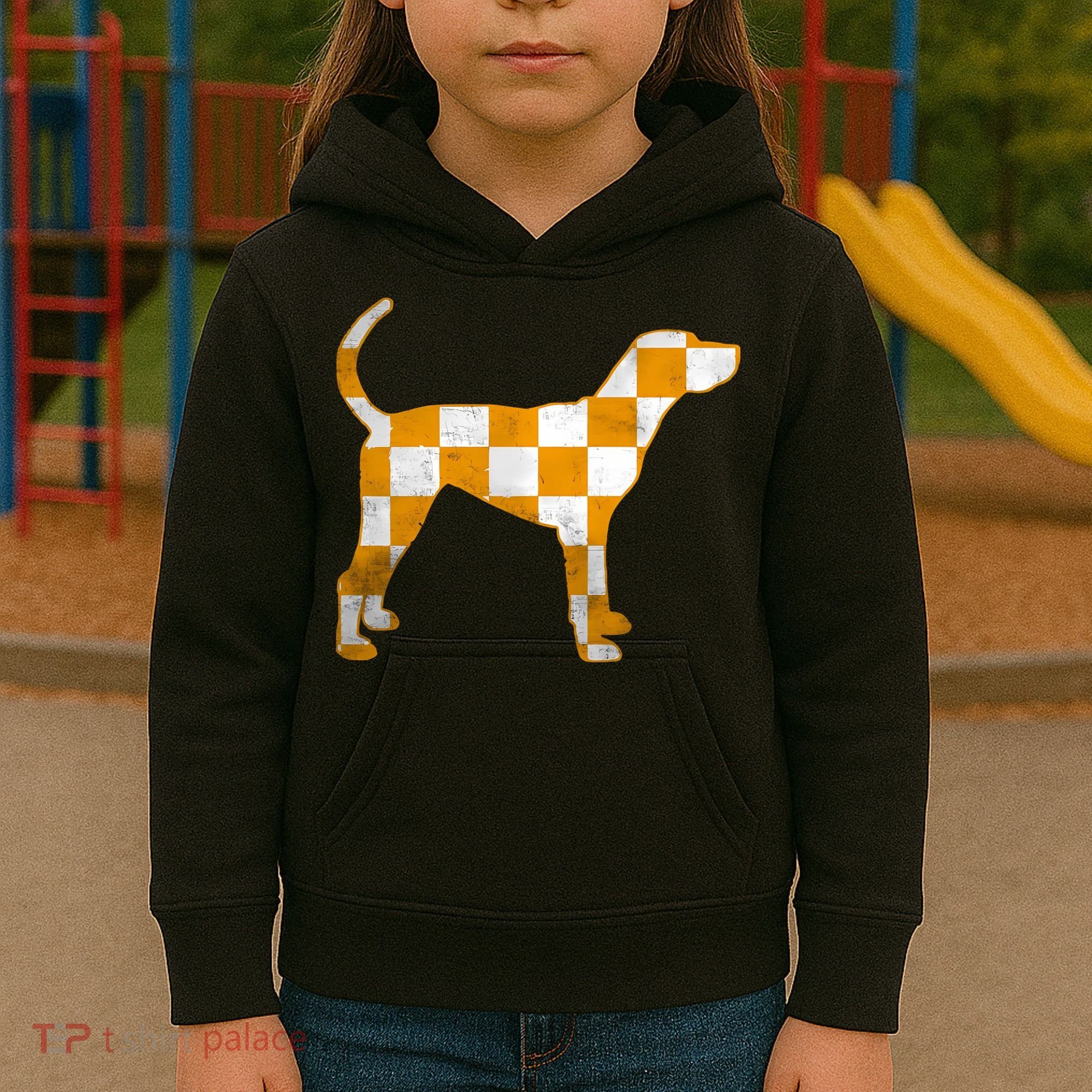 Tennessee Smokey Hound Dog Tn Kids Hoodie