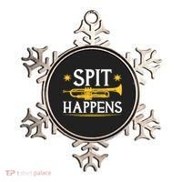 Trumpet Spit Happens Marching Band Jazz Music Ornament thumb 0