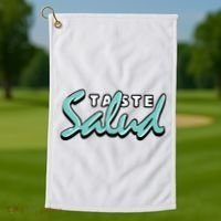 Taste Salud Hydration Immunity Golf Towel thumb 1