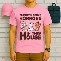 Theres Some Horrors In The House Funny Halloween Twerk T-Shirt thumb 6