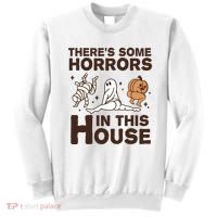 Theres Some Horrors In The House Funny Halloween Twerk Sweatshirt thumb 0