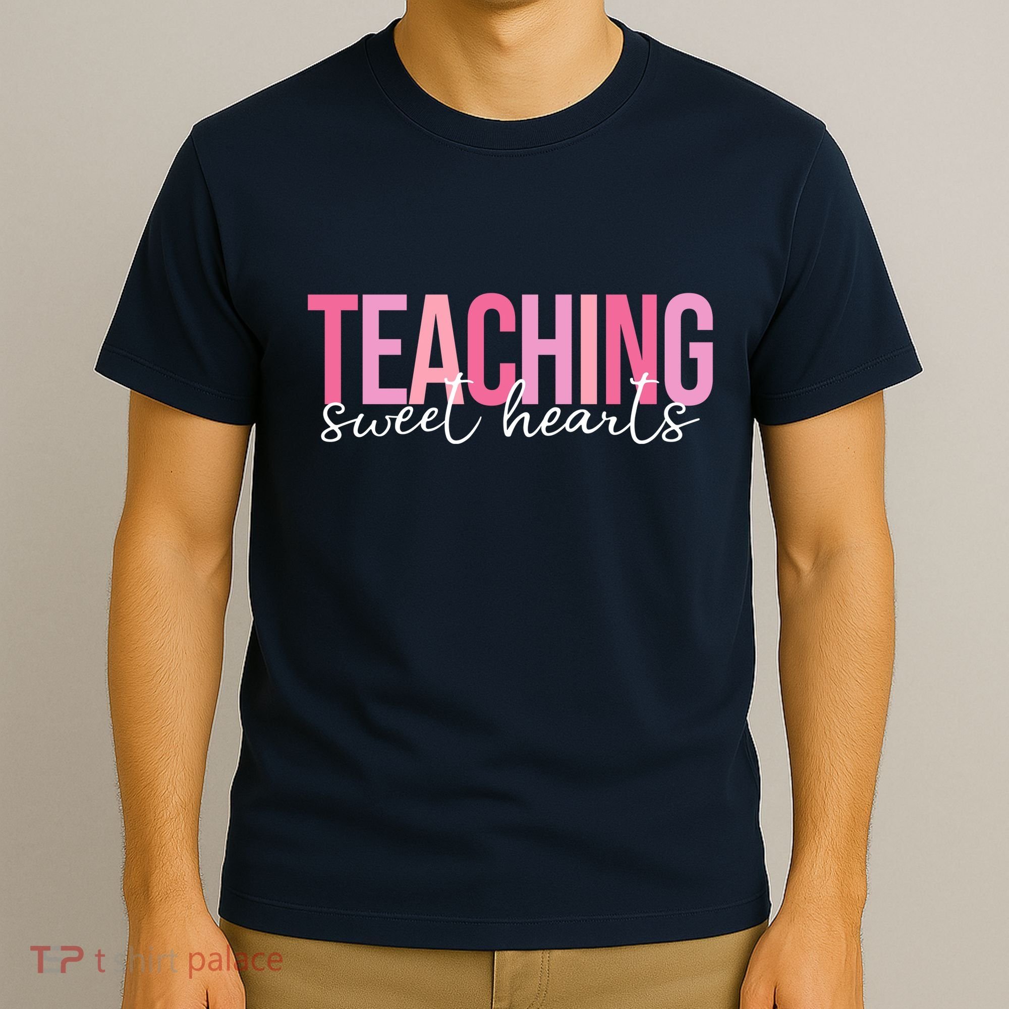 Teaching Sweet Hears Cute Valentine Teacher T-Shirt