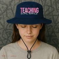 Teaching Sweet Hears Cute Valentine Teacher Bucket Hat thumb 3