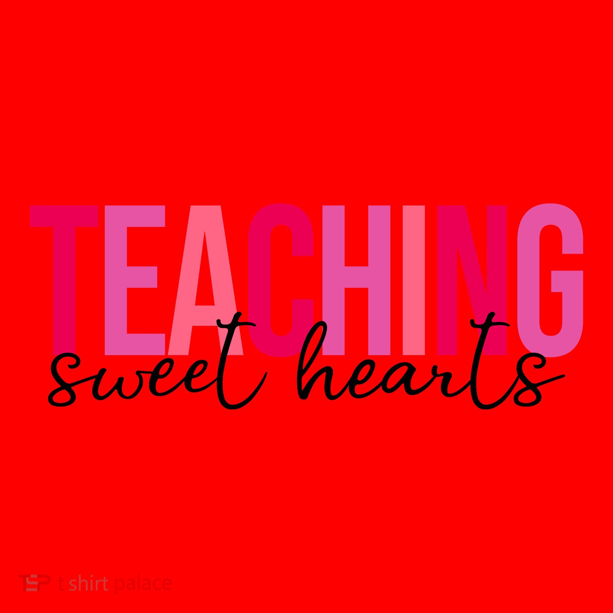 Teaching Sweet Hears Cute Valentine Teacher Santa Hat