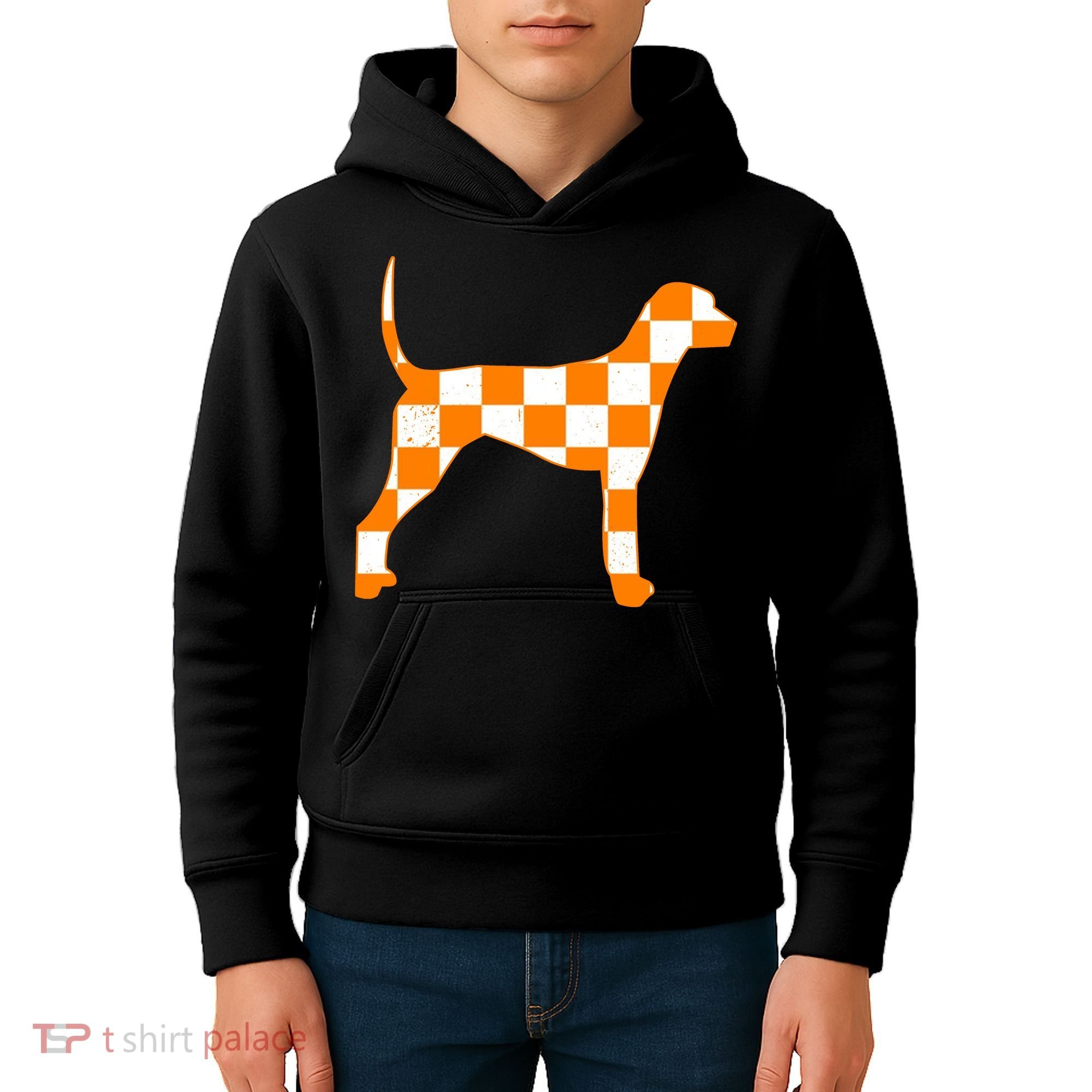 Tennessee Smokey Hound Dog Kids Hoodie