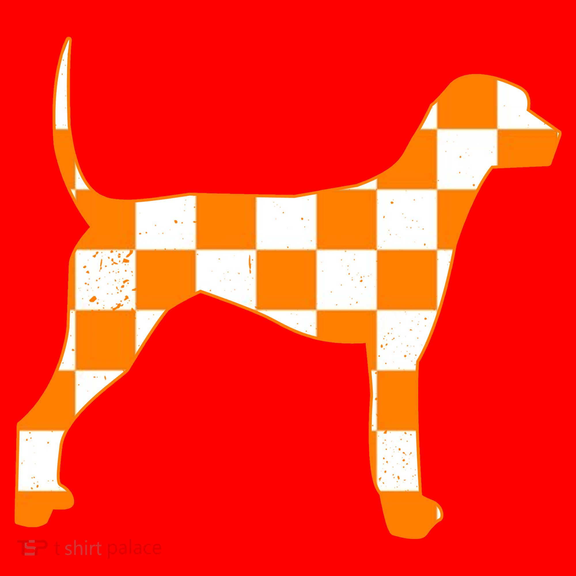 Tennessee Smokey Hound Dog Santa Hat