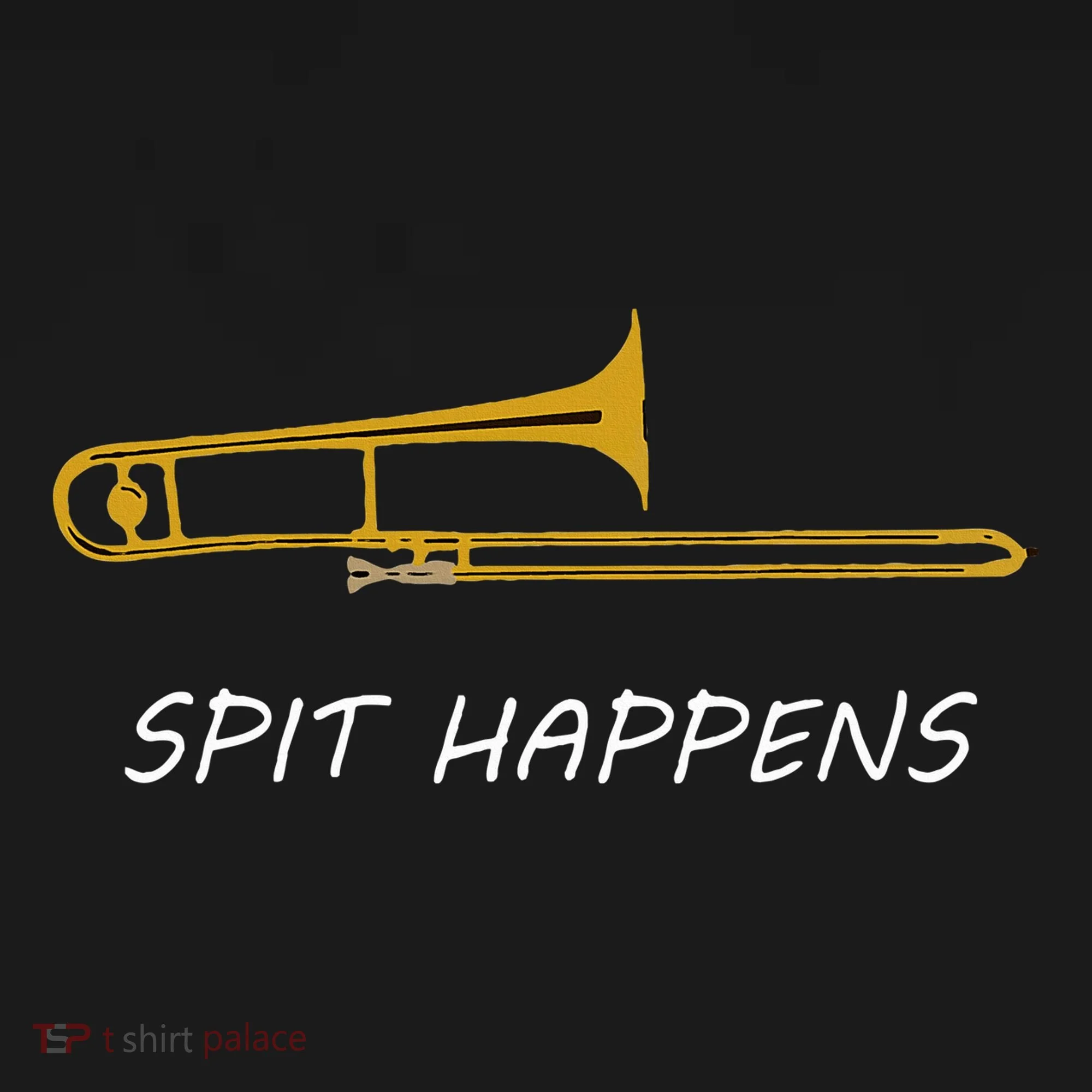 Trombone Spit Happens Trombone Player Gift Toddler Hoodie