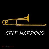Trombone Spit Happens Trombone Player Gift Women's Long Sleeve Shirt thumb 2