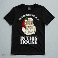 There's Some Hos In This House Christmas T-Shirt thumb 5