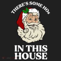 There's Some Hos In This House Christmas Hat thumb 2