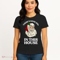There's Some Hos In This House Christmas Women's T-Shirt thumb 4