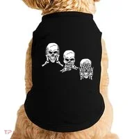Three Skulls Head Doggie Tank thumb 0