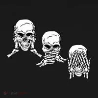 Three Skulls Head Doggie Tank thumb 4