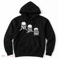 Three Skulls Head Hoodie thumb 0