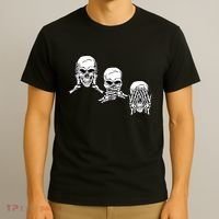 Three Skulls Head T-Shirt thumb 3