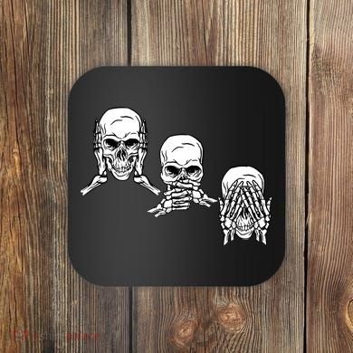 Three Skulls Head Coaster